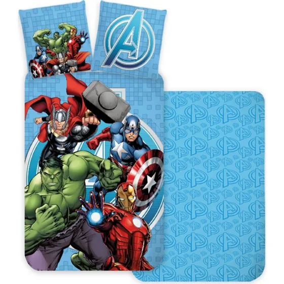 Avengers sengetøj 140x200 cm – 100% bomuld (vendbart)