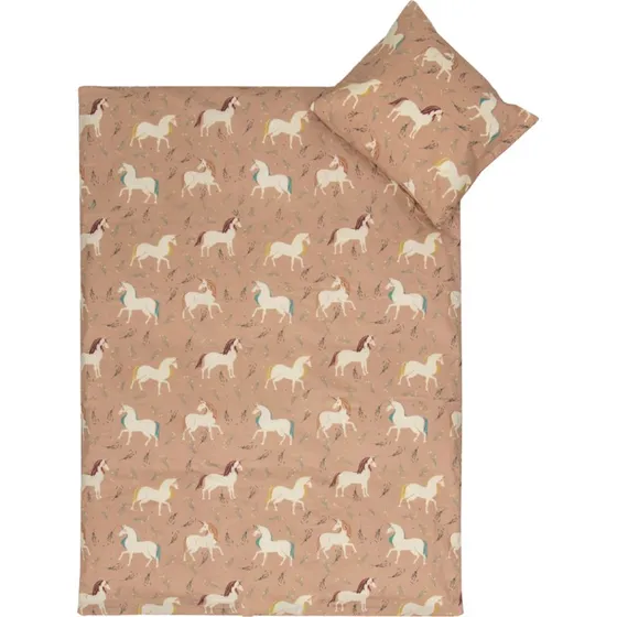 Baby sengetøj 70x100 cm – Enhjørning, 100% bomuld