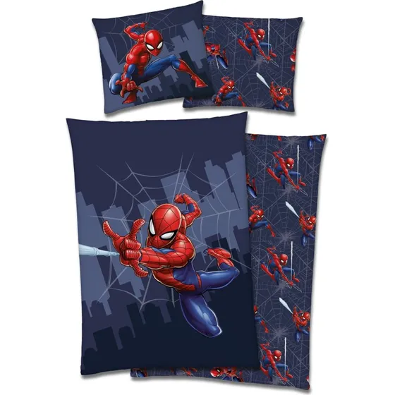 Spiderman junior sengetøj 100x140 cm – 100% bomuld