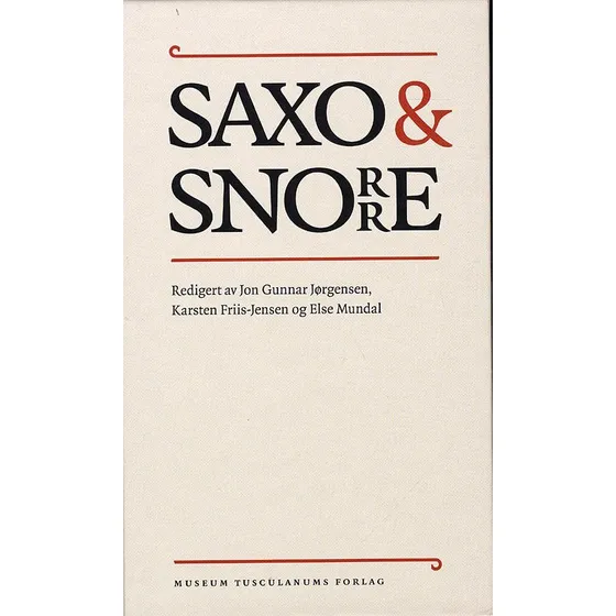 Saxo og Snorre - Else Mundal