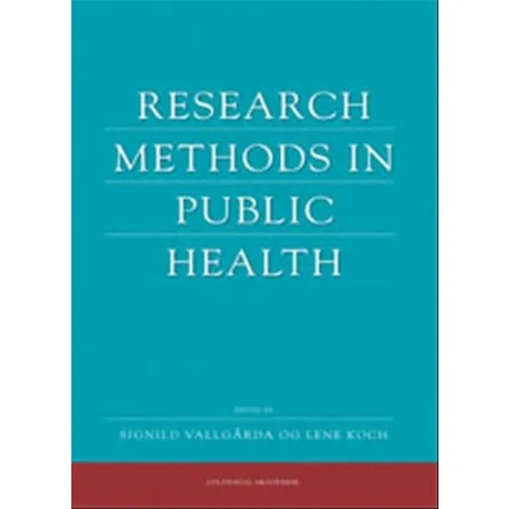 Research Methods in Public Health - Ole Bjerg