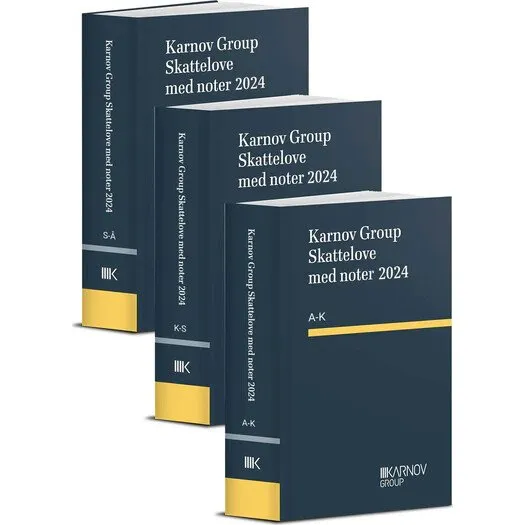 Karnov Group Skattelove med noter 2024
