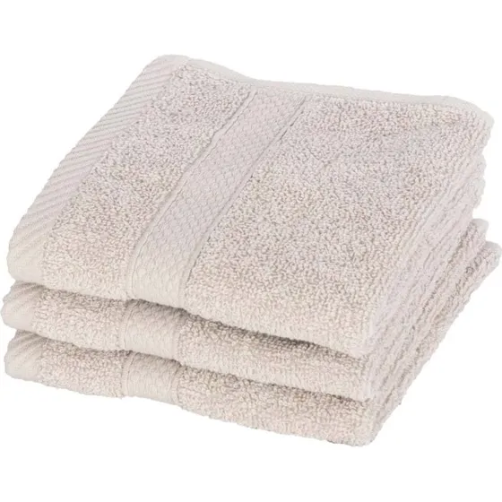 Egeria vaskeklud 30x30 cm – Diamant lysegrå