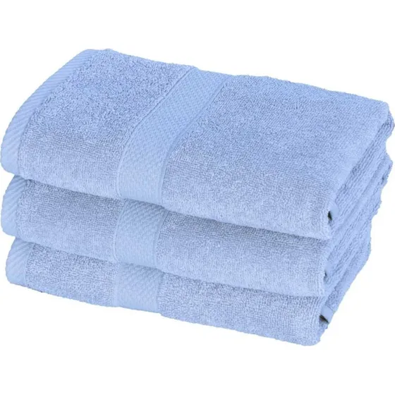 Egeria diamant håndklæde 50x100 cm - lyseblå