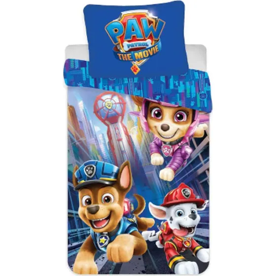 Paw Patrol junior sengetøj 100x140 cm (2-i-1) 100% bomuld