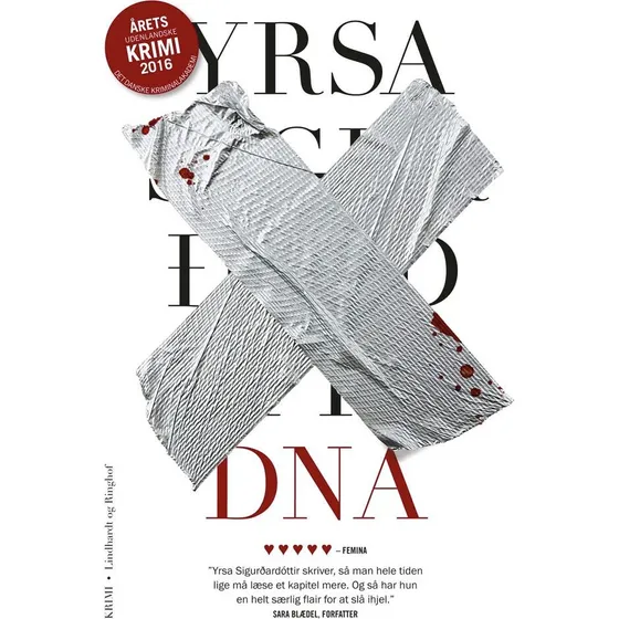 DNA - Yrsa Sigurðardóttir - Krimi (480 sider)