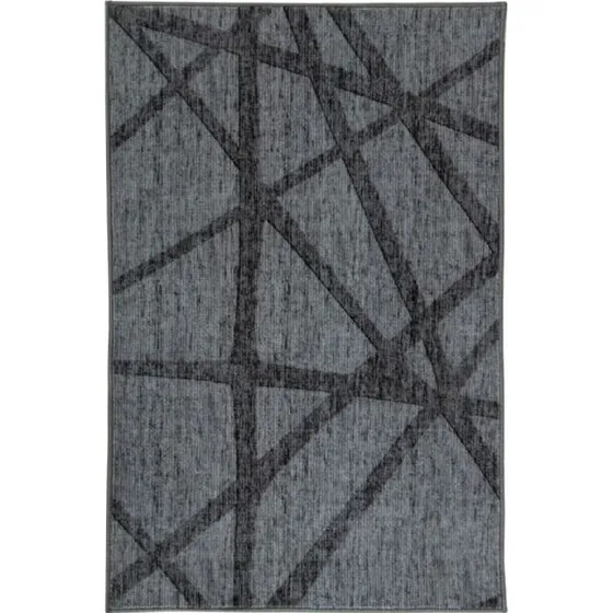 Nordstrand Home 'Gry' gulvtæppe 200x300 mørkegrå