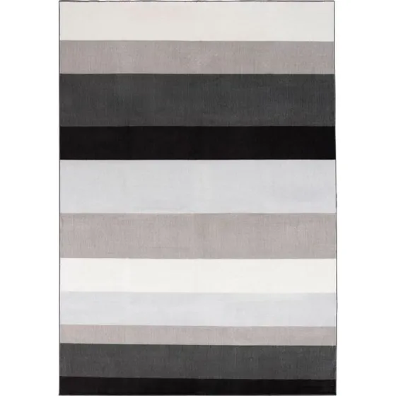 Nordstrand Home Rosa — Stribet gulvtæppe 200x300 cm
