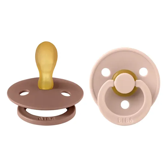 BIBS Colour Symmetrisk Sut 2-pak - Woodchuck/Blush - Str. 2