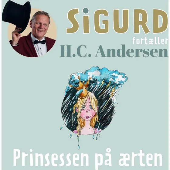Sigurd Barrett: Sigurd fortæller om Prinsessen på ærten (Lydbog)