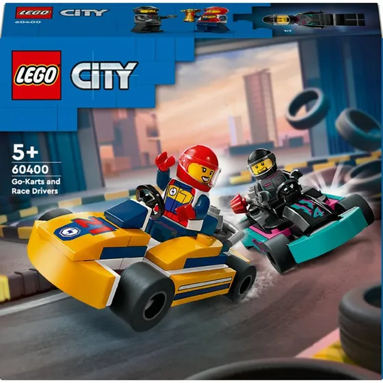 LEGO City 60400 Gokarts og racerkørere