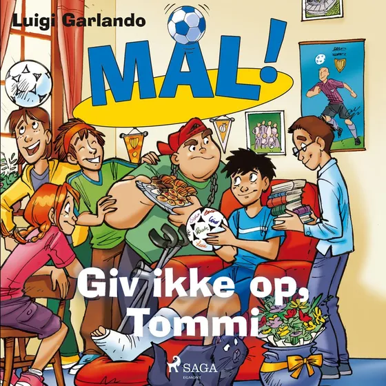 Mål! 15 - Giv ikke op, Tommi - Luigi Garlando (Lydbog)