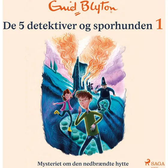 De 5 detektiver og sporhunden 1 - Mysteriet om den nedbrændte hytte