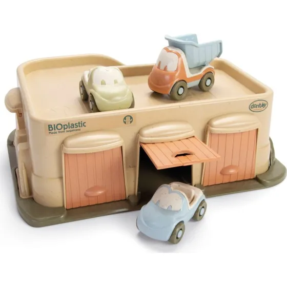 Dantoy BIO Garage legesæt med 3 biler