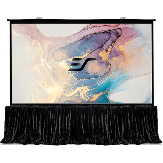 Elite Screens QuickStand 5-Second MaxWhite FG 150" (16:9) – Sort