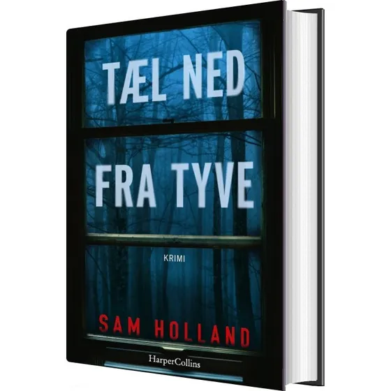 Tæl ned fra tyve – Sam Holland (Krimi, Hardcover)