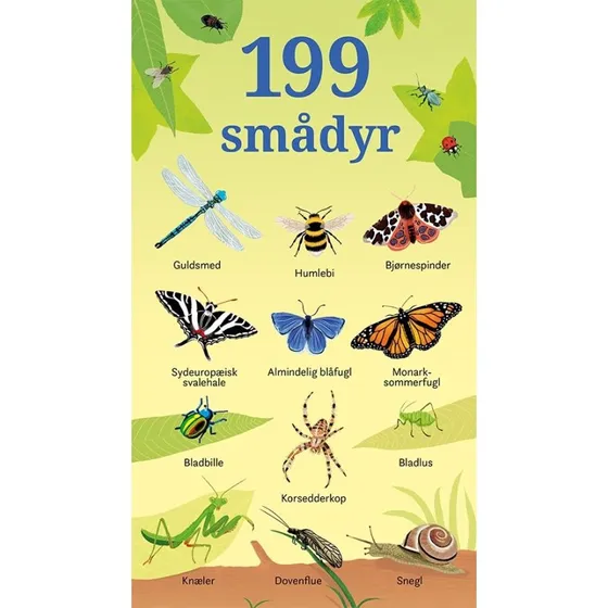 199 Smådyr – Papbog til søg-og-finde-leg