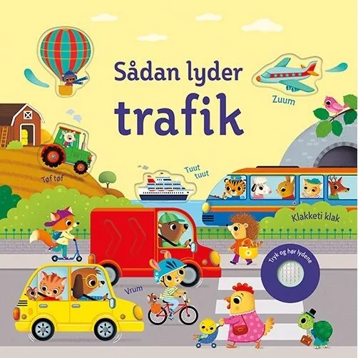 Sådan lyder trafik – lyd-papbog om køretøjer