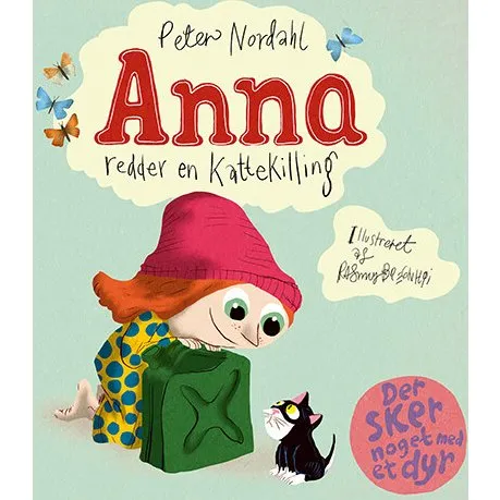 Anna redder en kattekilling – billedbog (hardcover)