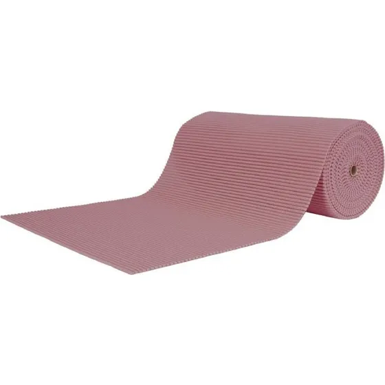 Skridsikker bademåtte på metermål, 65 cm - Rosa