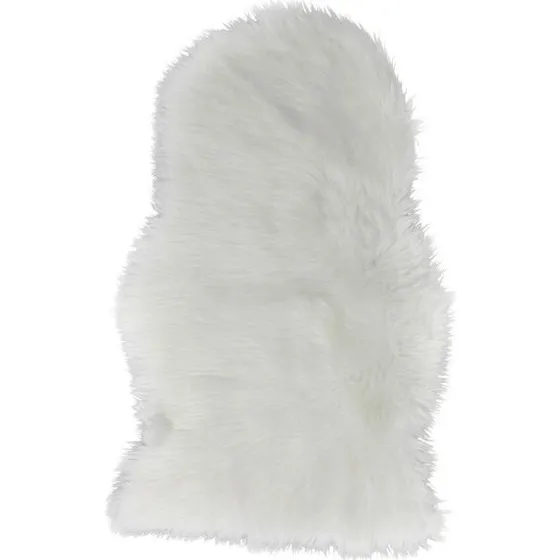 Kunstigt lammeskind 60x90 cm – Hvidt