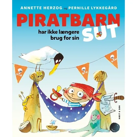 Piratbarn har ikke længere brug for sin sut – Hardcover