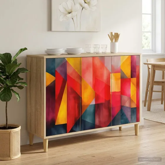 vidaXL Sideboard HEESCH Sonoma-eg 102 x 33 x 75 cm