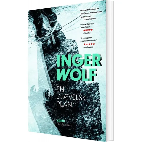 En djævelsk plan – Inger Wolf (krimi, paperback)