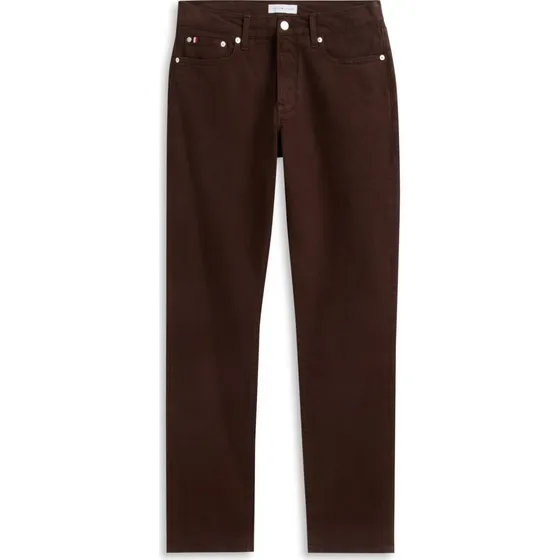 Tommy Hilfiger Denton Slim Straight Jeans - Mørkebrun