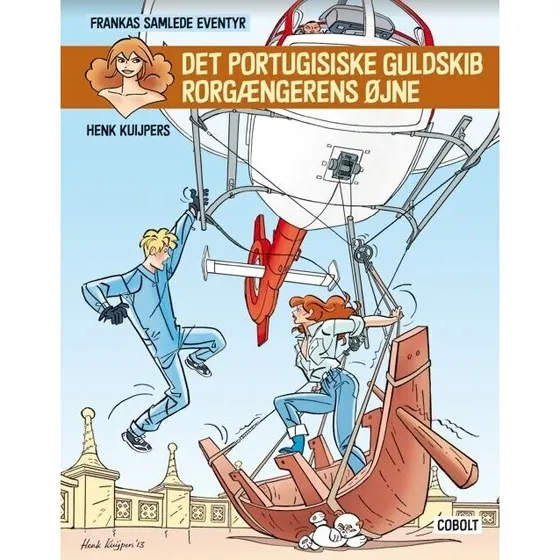 Franka: Samlede Eventyr – Det portugisiske guldskib (Hardcover)