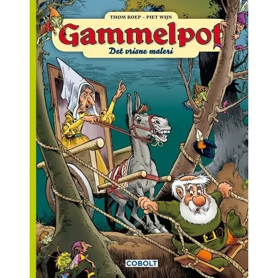 Gammelpot 17: Det vrisne maleri - Tegneserie (Hardcover)