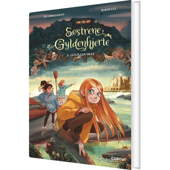 Søstrene Gyldenhjerte 3: Lucilles Skat – børnebog (hardcover)