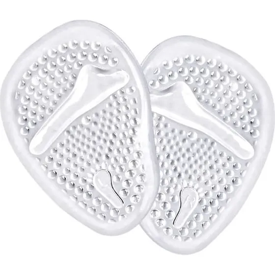 Anti-Slip Forfodspuder til Høje Hæle - Transparent PU-gel