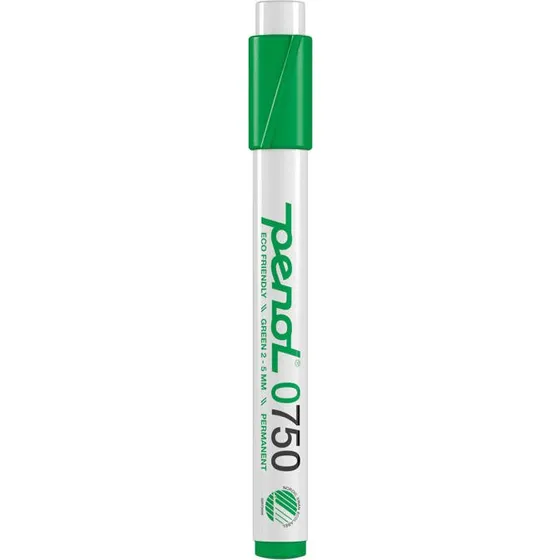 Penol 0750 Permanent Marker Grøn 2-5mm