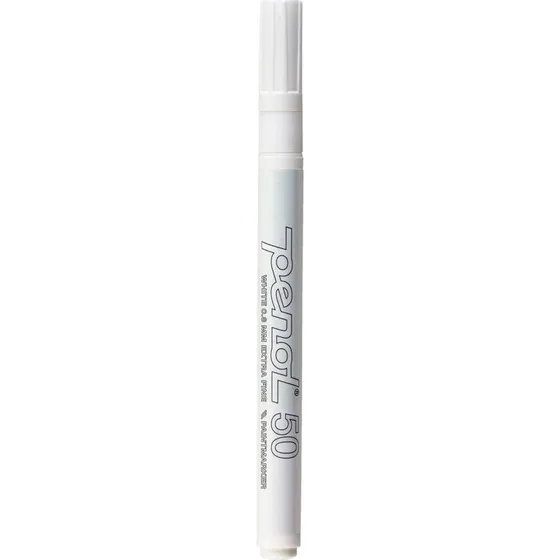 Penol 50 Paintmarker - Hvid, 0,8 mm