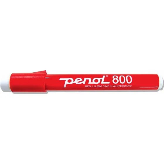 Penol 800 Whiteboardmarker, rød, 1,5mm rund spids
