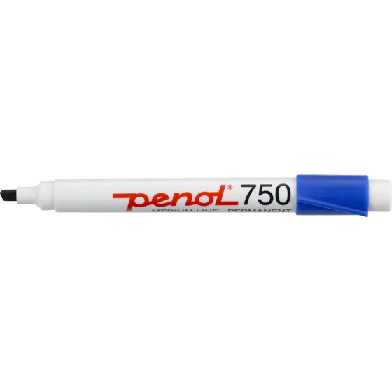 Penol 750 Permanent Marker Blå 2-5 mm