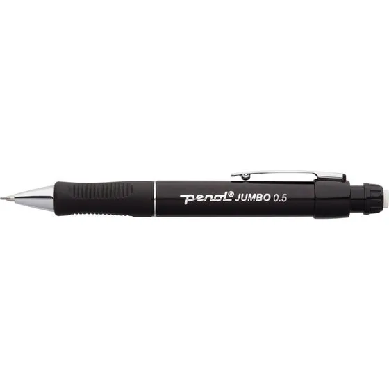 Penol Jumbo 0,5mm blyant - Sort med ergonomisk greb