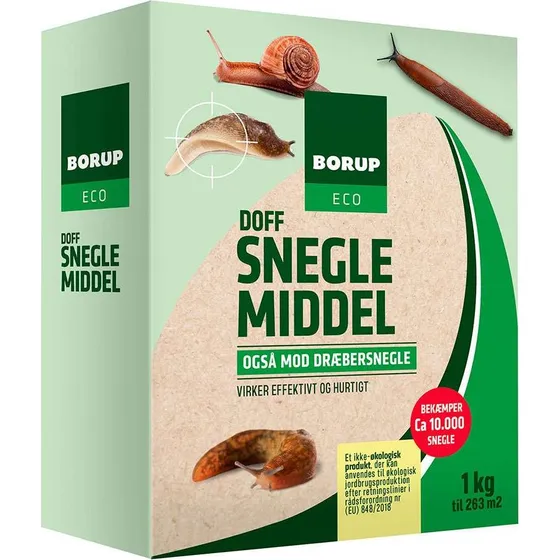 Borup ECO Doff Sneglemiddel mod dræbersnegle - 1 kg