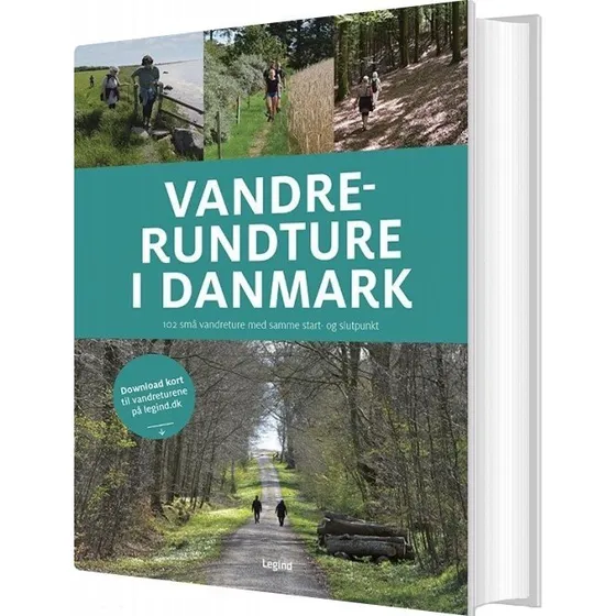 Vandrerundture i Danmark – 102 dagsvandringer