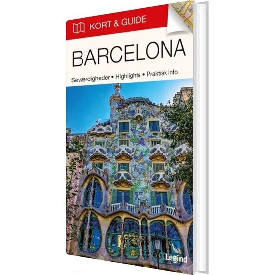 Leginds Rejseguide Barcelona – Eva Tangø-Brandt (Hardcover)