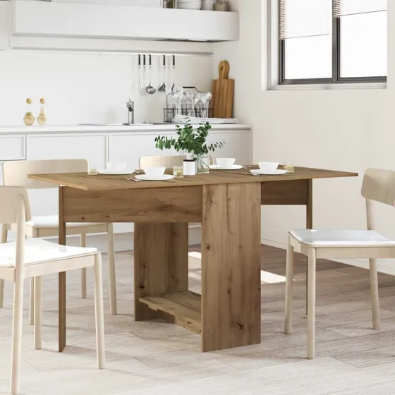 vidaXL Spisebord Artisan-eg 138 x 70 x 73,5 cm