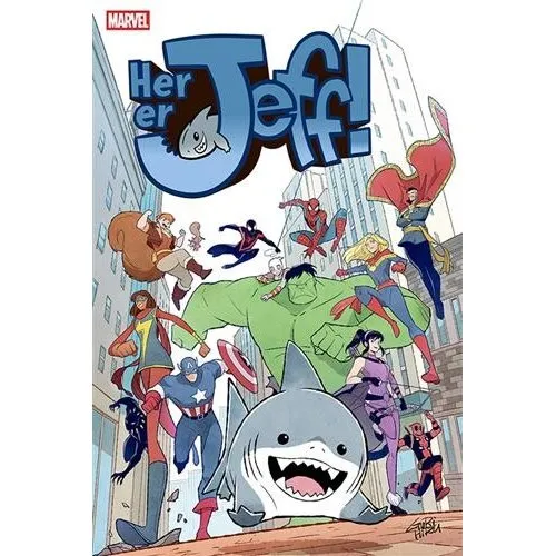 Her er Jeff – Tegneserie (Hardcover)