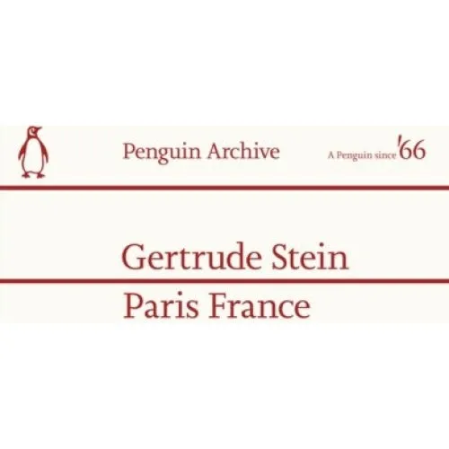 Paris France - Gertrude Stein - Bog