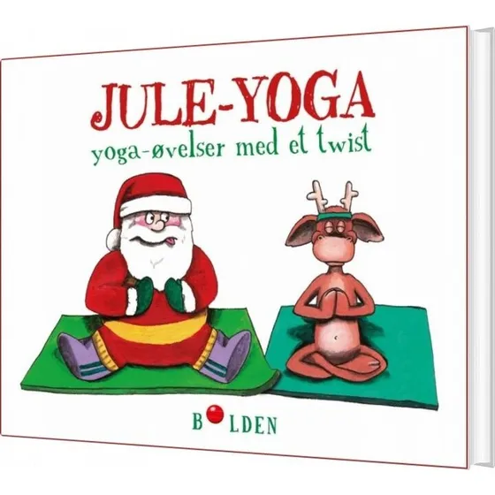 Jule Yoga – Humoristisk hardback om julemandens træning