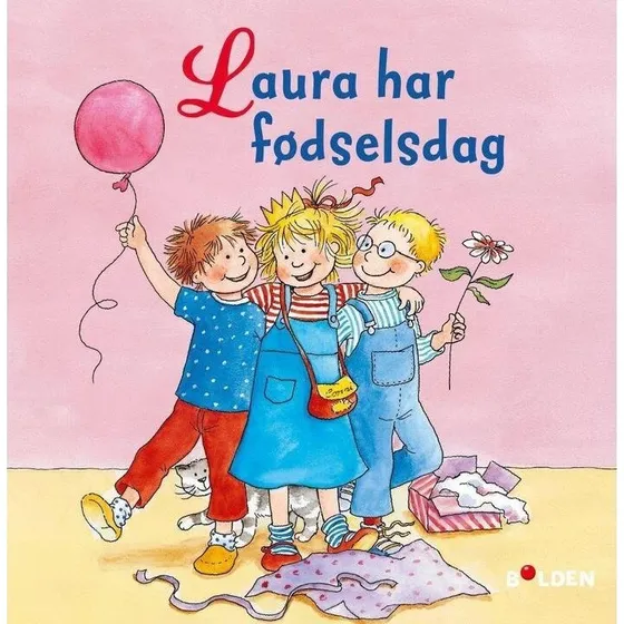 Laura har fødselsdag – børnebog (hardback)