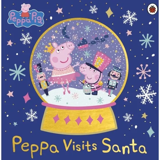 Peppa Pig: Peppa Visits Santa - Billedbog