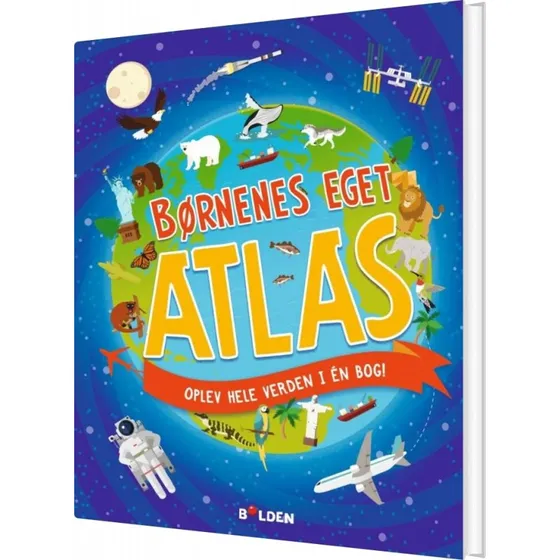 Børnenes eget atlas – Anita Ganeri (hardcover)