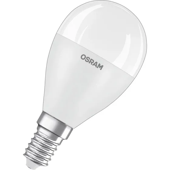 Osram Classic LED E14 Kugle Matt 7,5W 806 lm 827 (Erstatter 60W)