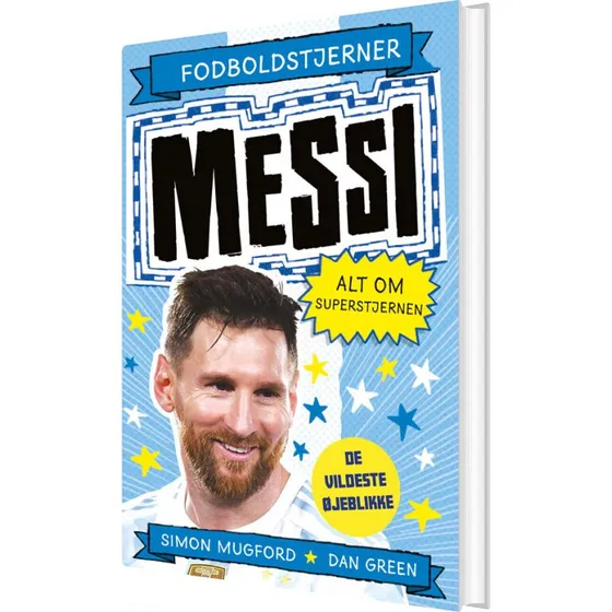Fodboldstjerner – Messi: Alt om superstjernen (Børnebog)